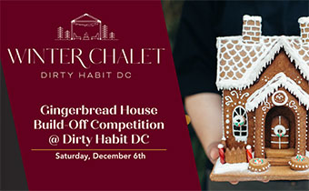 Gingerbread contest and holiday event at Dirty Habit