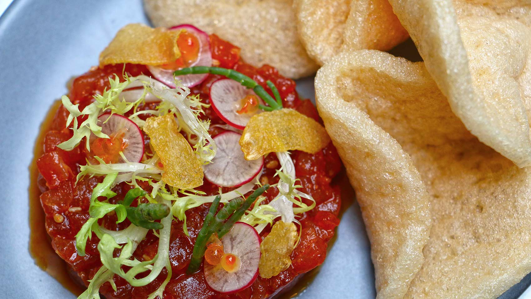 Spicy Tuna Tartare at Dirty Habit DC