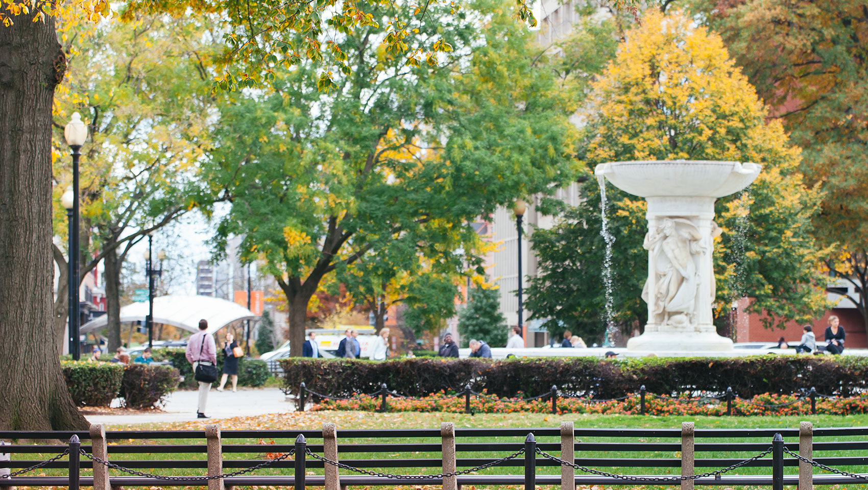 Washington DC in the fall