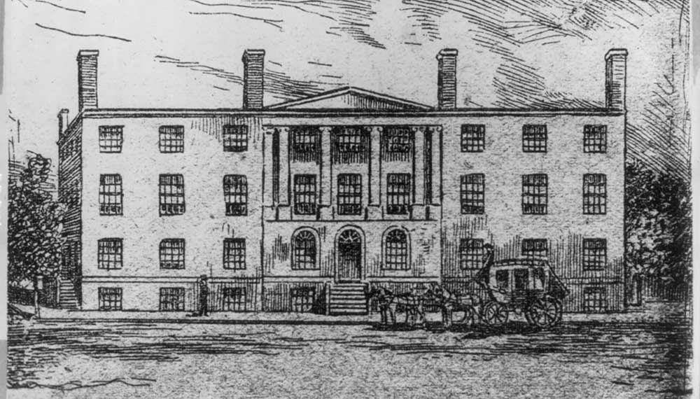 Blogetts Hotel 1795 site of Monaco DC