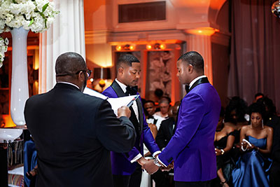 Darius and Phillip Wedding