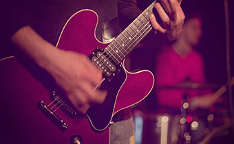 Man playing guitar