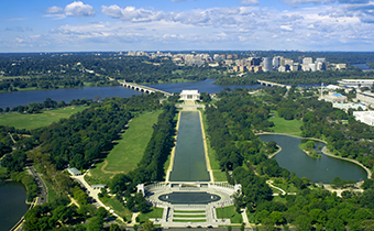 overhead view of Capitol