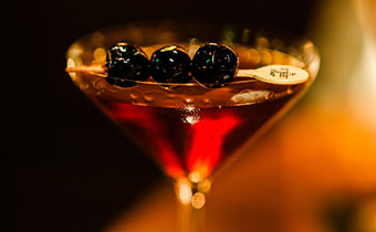 Cocktail with Cherries